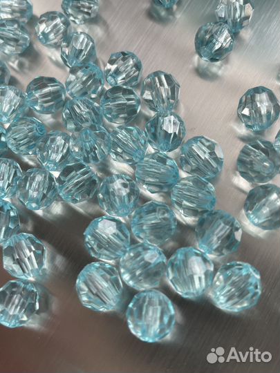 Акриловые бусины 500гр