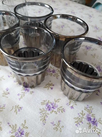 Хрустальные рюмки СССР б/у