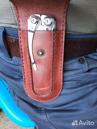 Кожаный чехол-футляр