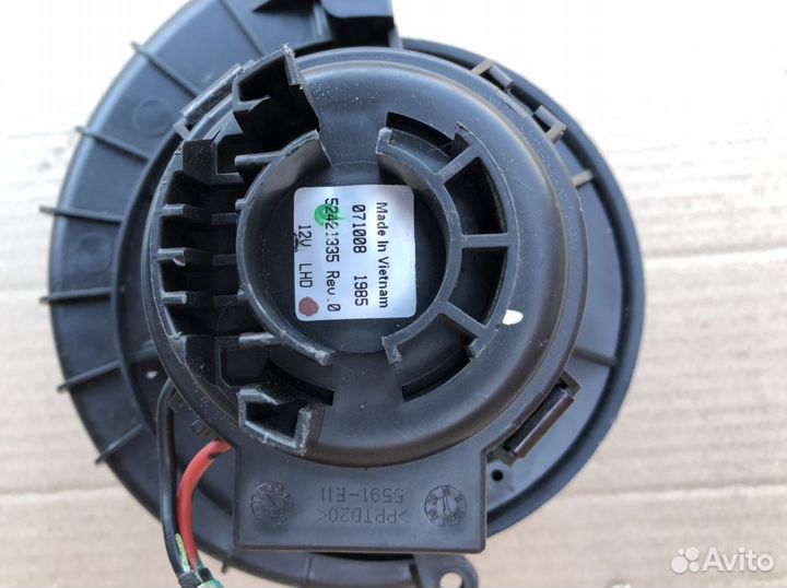 Моторчик печки Опель Астра Аш; Зафира Б