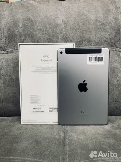 iPad Mini 4 128Gb Gray Wifi+Cell рст (424430)