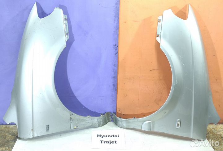Крыло переднее Hyundai Trajet, 2003г