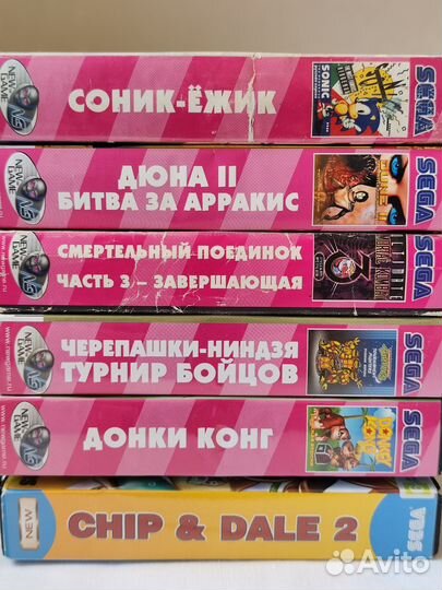 Игры картриджи для sega