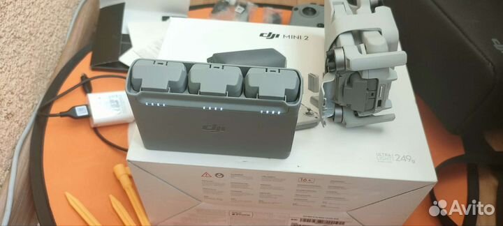Dji mini 2 fly more combo 4 Акб