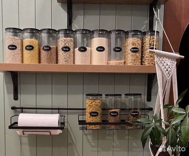 Контейнер / Банка для круп 1000 мл / новый