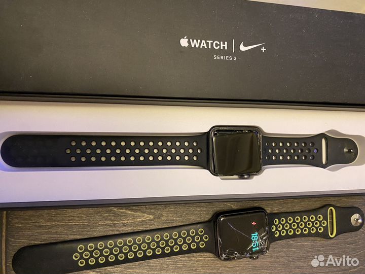 Часы apple watch 3 42mm nike