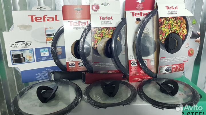 Tefal ingenio butterfly крышки под съёмную ручку