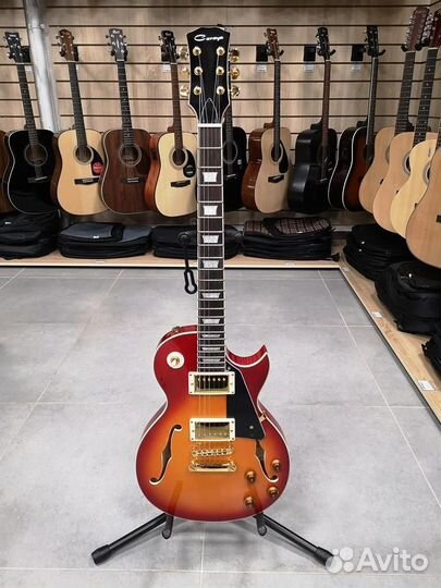 Полуакустическая электрогитара Caraya E239CS