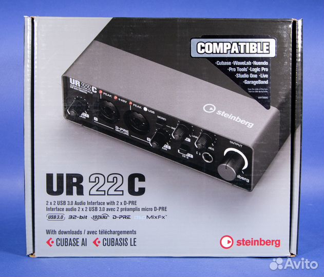 Звуковая карта Steinberg UR22C