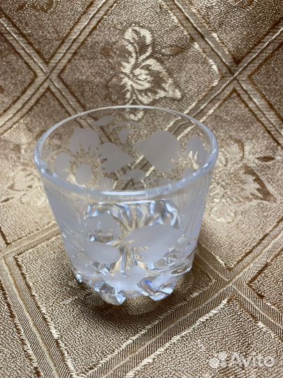 Стаканы, рюмки СССР хрусталь GusKhrustalny