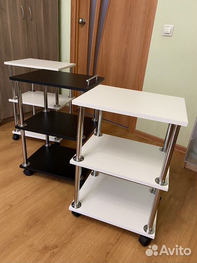 Тележка косметологическая на колесах