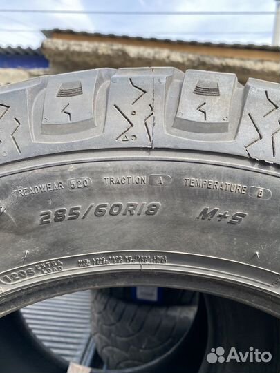 Cooper Zeon LTZ 285/60 R18