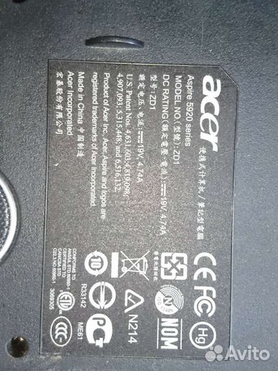 Ноутбук Acer