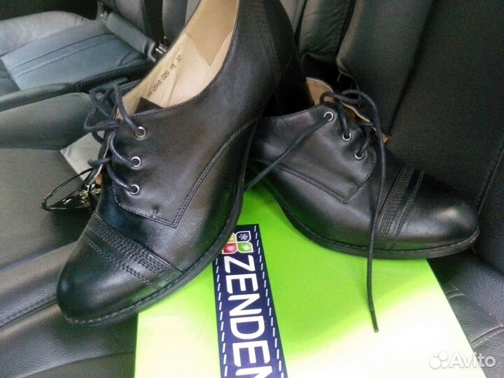 Полуботинки женские натуральная кожа