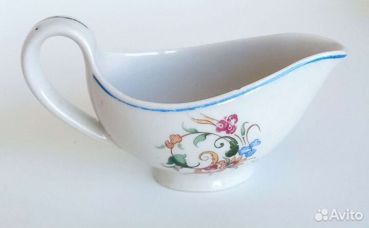 Сливочник соусник молочник главфарфортрест 1937 г