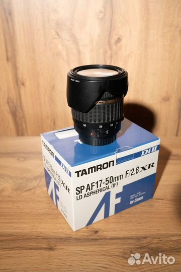 Объектив Tamron SP AF 17-50 2.8 Canon EF-S