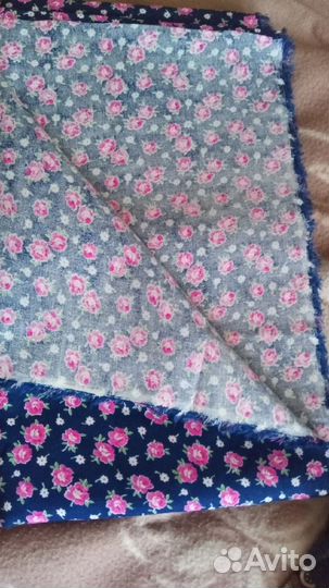 Ткань отрез хлопок