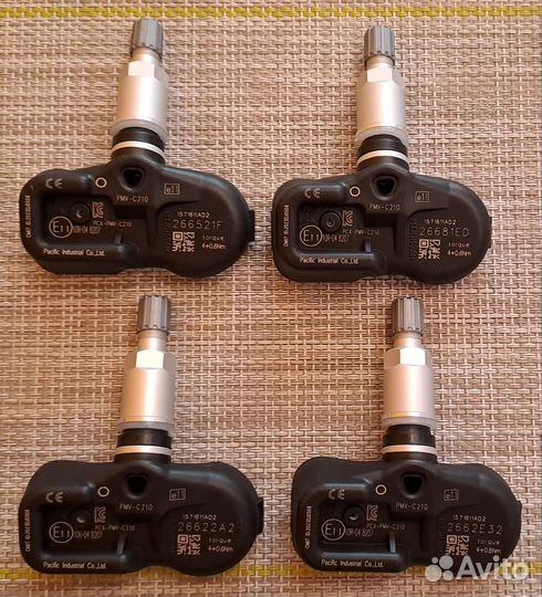 Датчики давления в шинах Toyota Lexus PMV-C210