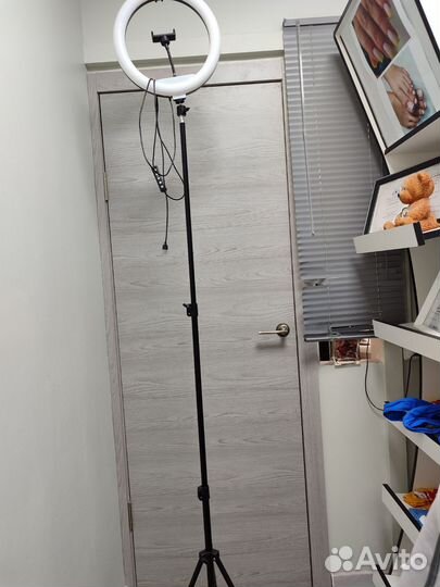Свет для съемки кольцевая лампа