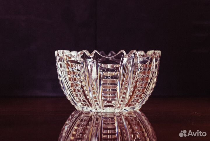 Салатницы хрустальные