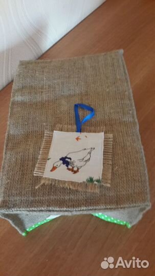 Хлебница - корзинка.Новая.Хлопок