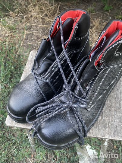 Ботинки кожанные рабочие