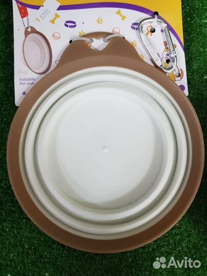 Складная миска для животных