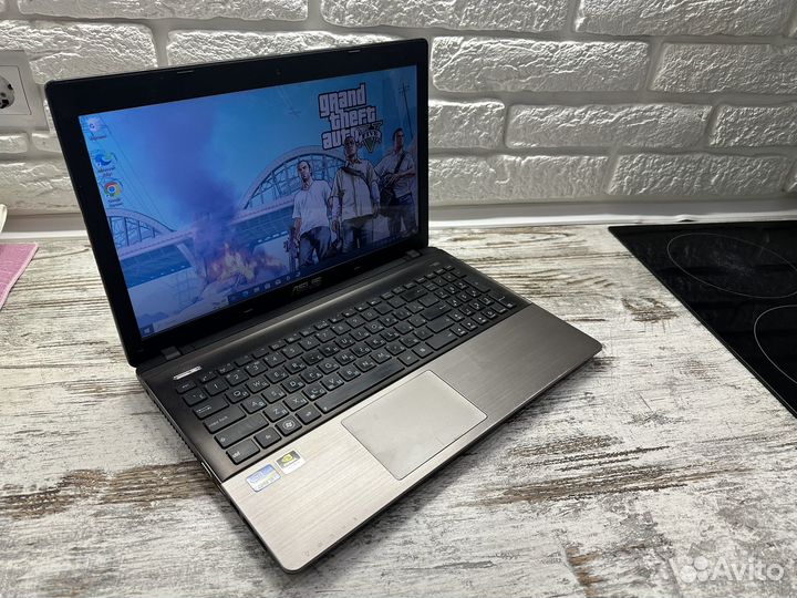 Мощный ноутбук Asus Core i5/ nvidia 610M/4ядерный