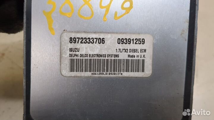 Блок управления двигателем Opel Corsa C, 2001