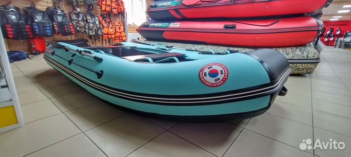 Лодка mishimo (Мишимо) lite 370 бирюзовый