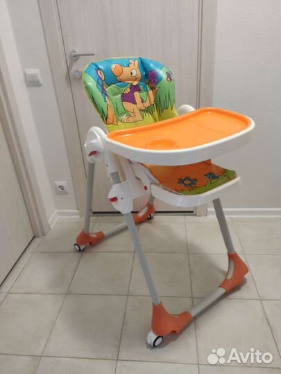 Стульчик для кормления Chicco polly 2 в 1