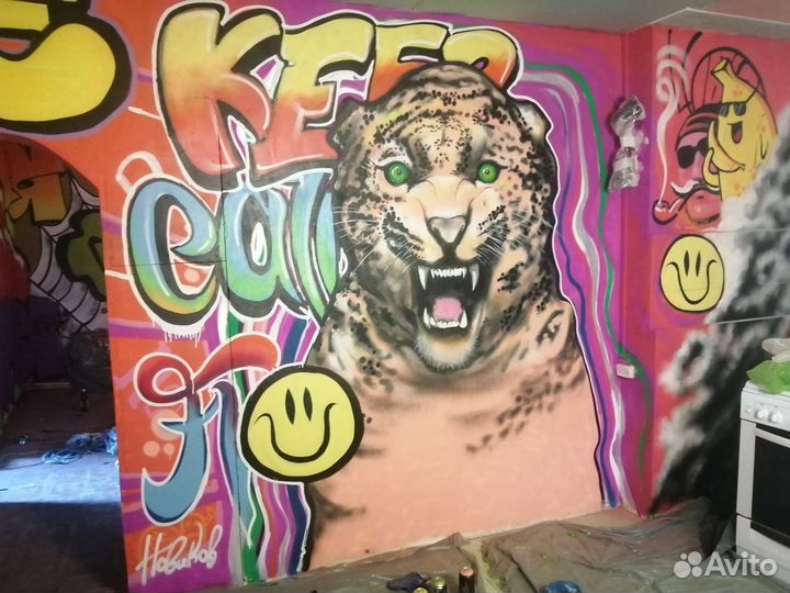 Граффити. Роспись стен. Барельеф. Декорирование