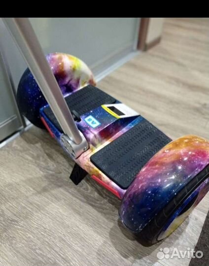 Гироскутер с ручкой Smart A8