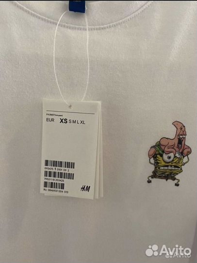 Комплект H&M sponge BOB размер XS