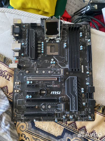 Материнская плата msi lga 1151