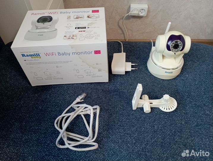Видеоняня поворотная Ramili baby RV800