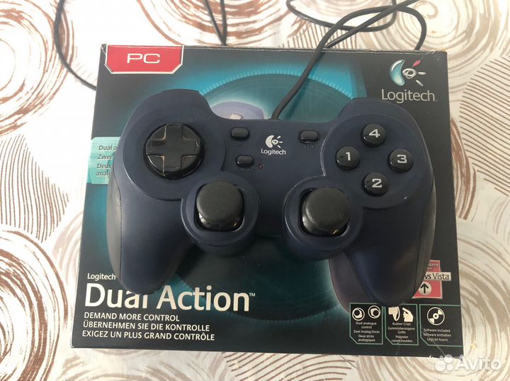 Джойстик Logitech Dual Action