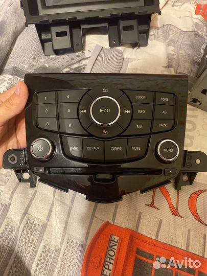 Штатная магнитола шевроле круз