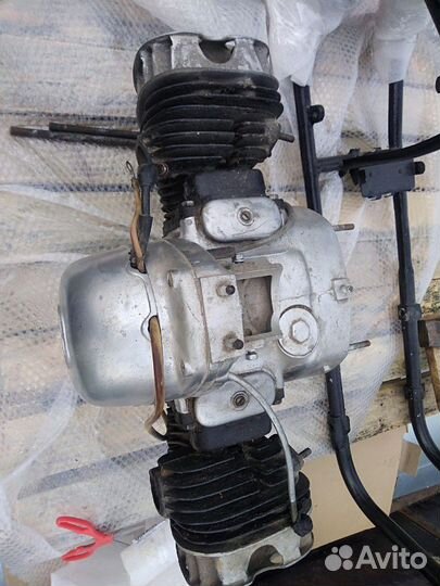 Двигатель К750 ранний с хранения новый