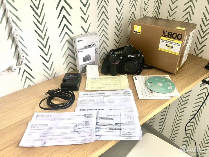 Зеркальный фотоаппарат nikon d800