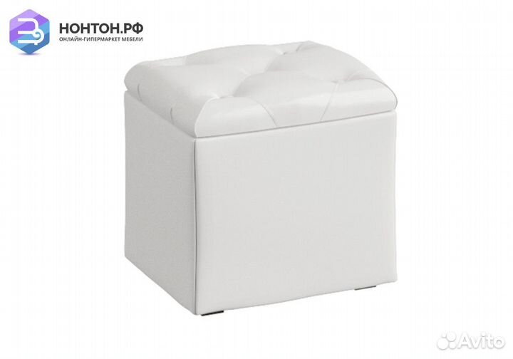 Пуф тип 4 белый