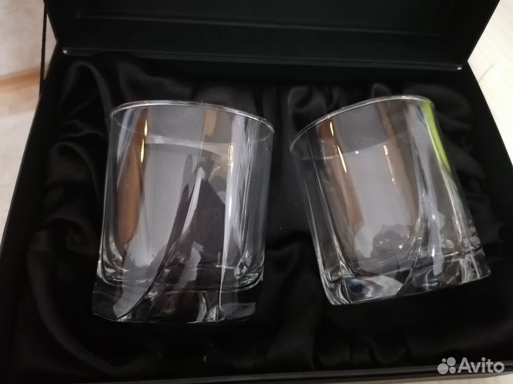 Набор бокалов для виски (+кубики для охлаждения)