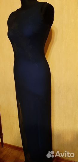 S Платье макси коктейльное