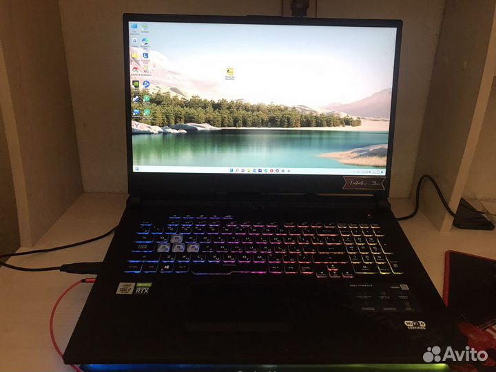 Игровой ноутбук asus rog strix G17