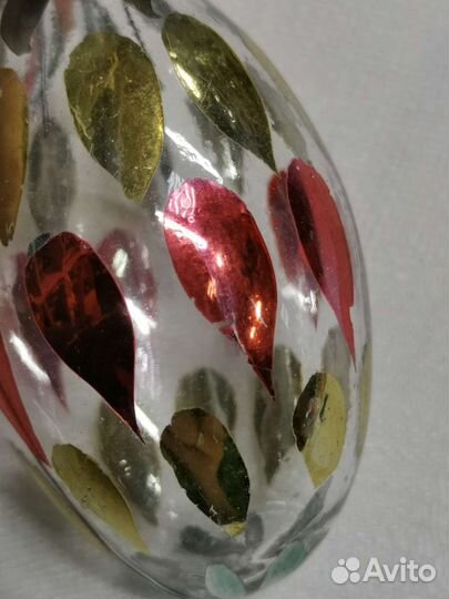 Ёлочная игрушка Глинка (4) СССР (Ч)