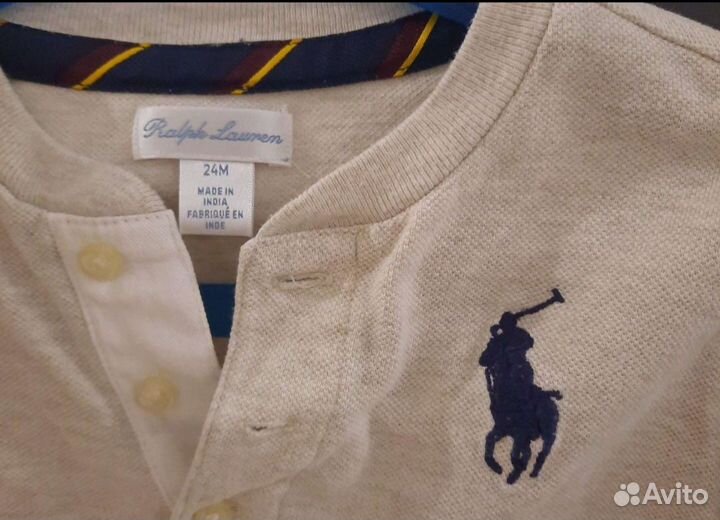 Поло Polo ralph lauren с длинным рукавом