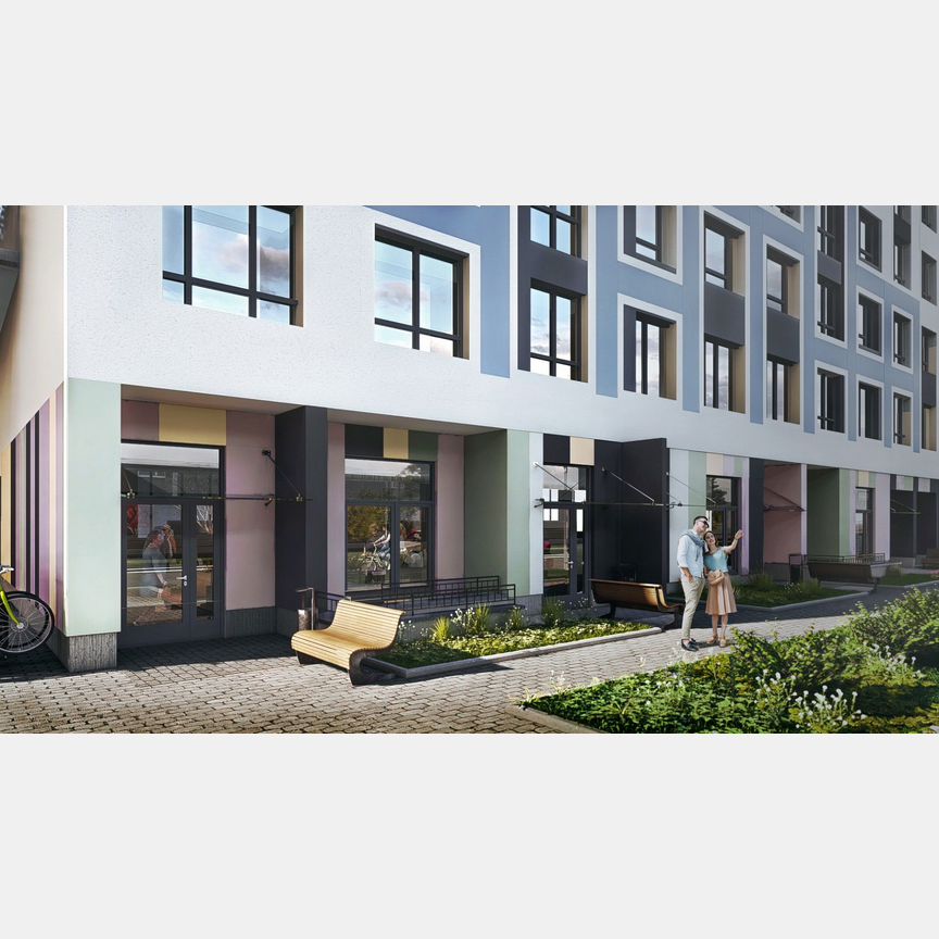 1-к. квартира, 30,7 м², 8/13 эт.