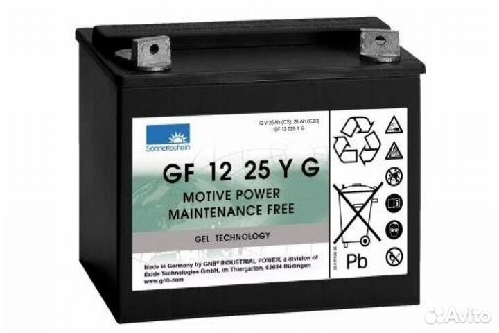 Аккумуляторы тяговые гелевый 12 В