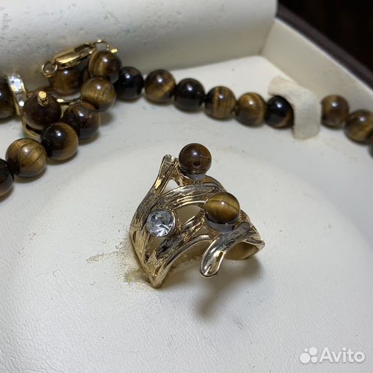 Винтажные Украшения В Коробке Сделано В СССР Ретро