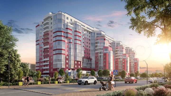 1-к. квартира, 44,2 м², 9/14 эт.